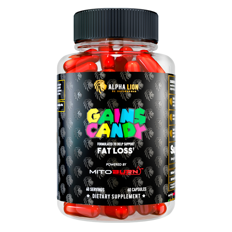 Gains Candy Mitoburn Bottle