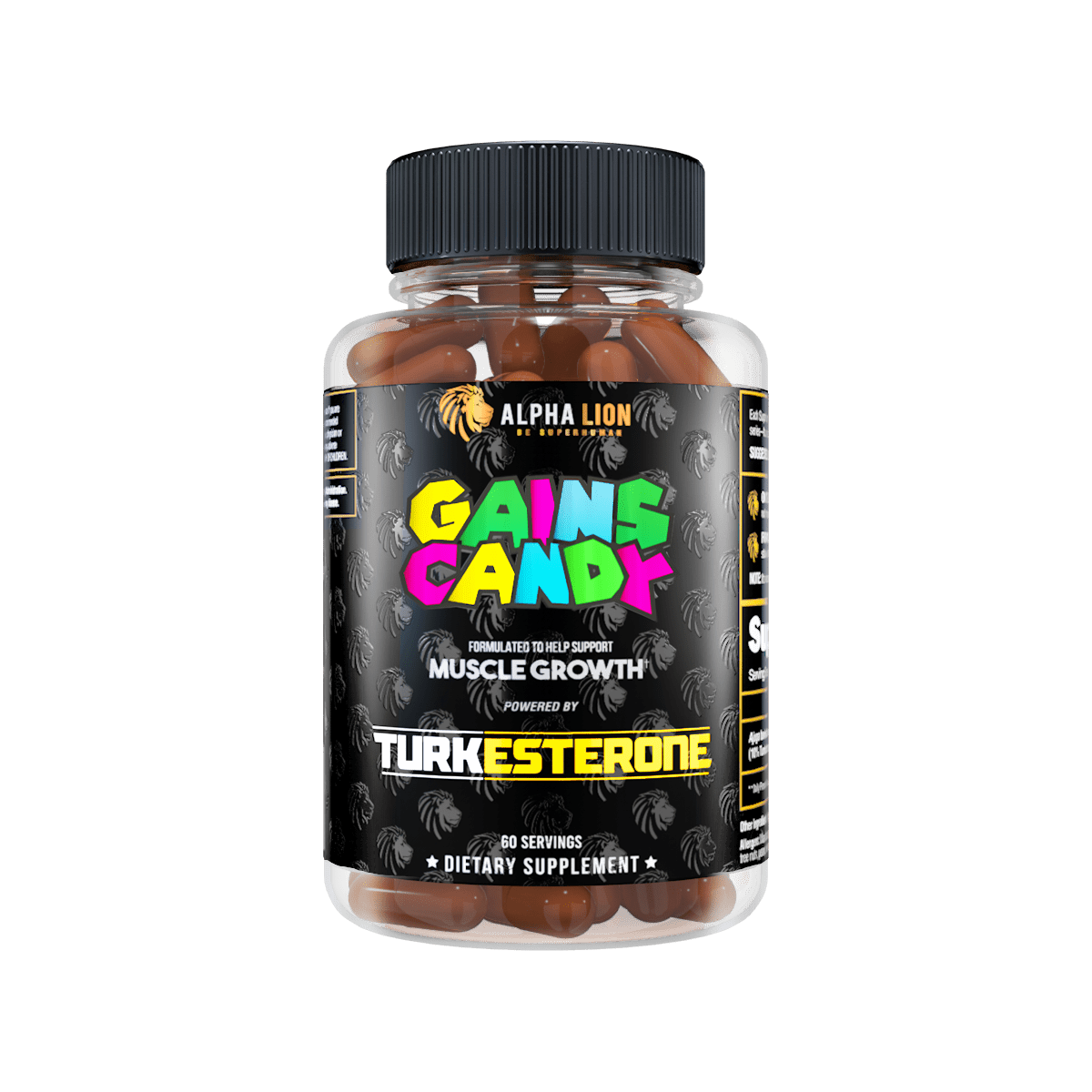 GAINS CANDY™ TURKESTERONE®  - More Muscle Strength and Size† 1