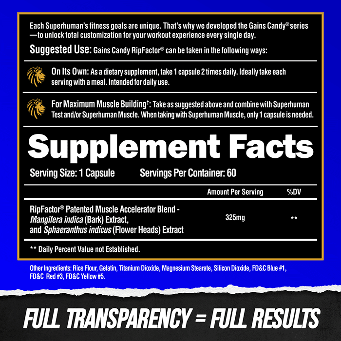 Supplement Fact