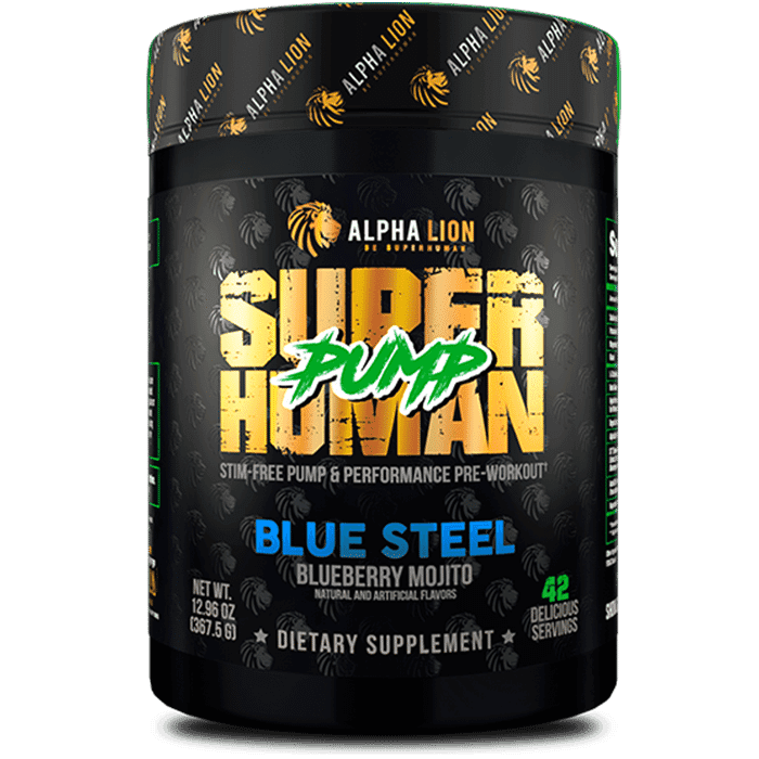 SUPERHUMAN PUMP - Stim Free Pre Workout 9
