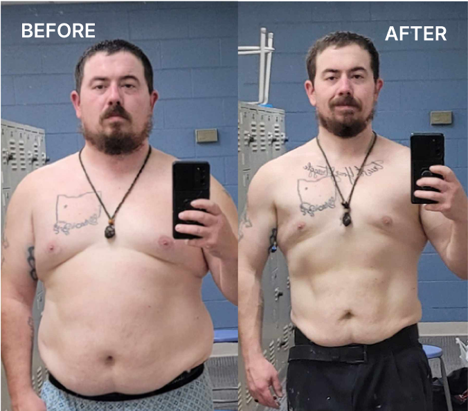 I’ve lost 70lbs and built 15lbs of muscle 💪🏻 - Alpha Lion