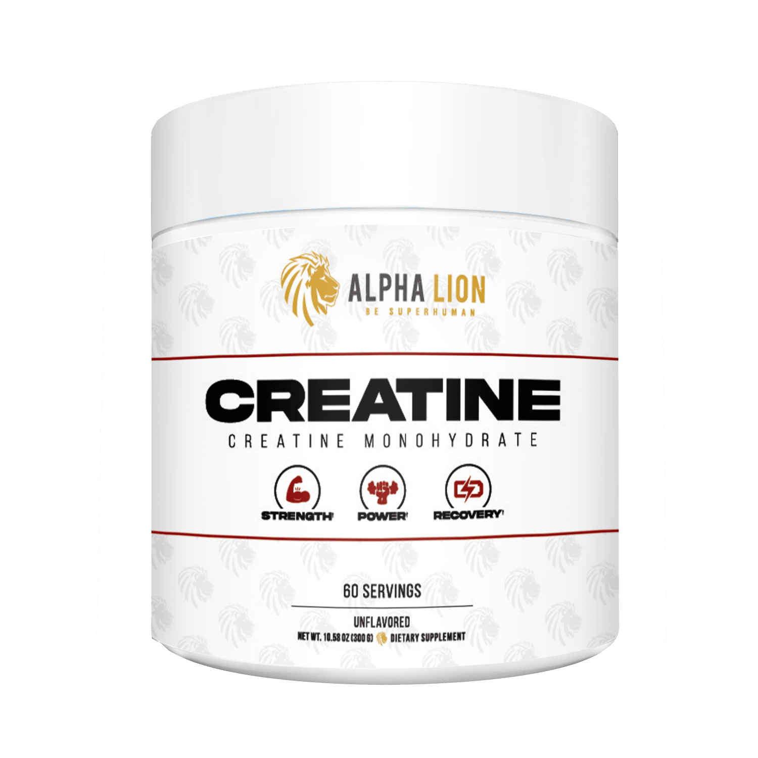 CREATINE - STRENGTH. POWER. RECOVERY. - Alpha Lion