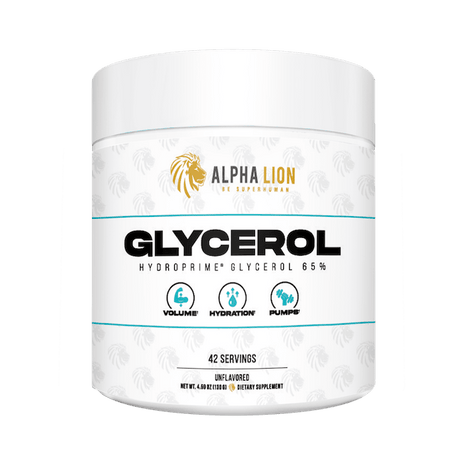 GLYCEROL - PUMPS. VOLUME. HYDRATION.
