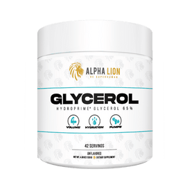 GLYCEROL - PUMPS. VOLUME. HYDRATION. - Alpha Lion