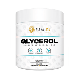 GLYCEROL - PUMPS. VOLUME. HYDRATION. 1 Bottle - Alpha Lion