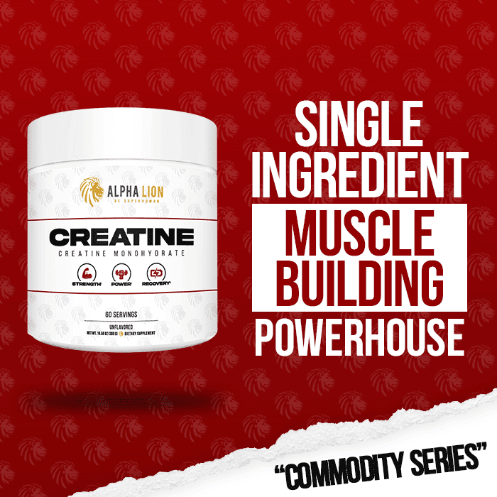 CREATINE - STRENGTH. POWER. RECOVERY. – Alpha Lion
