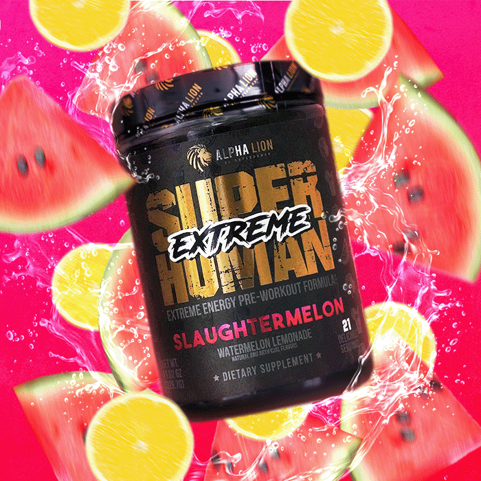 SUPERHUMAN® EXTREME - Extreme Energy Pre-Workout Formula - 15 Alphalion
