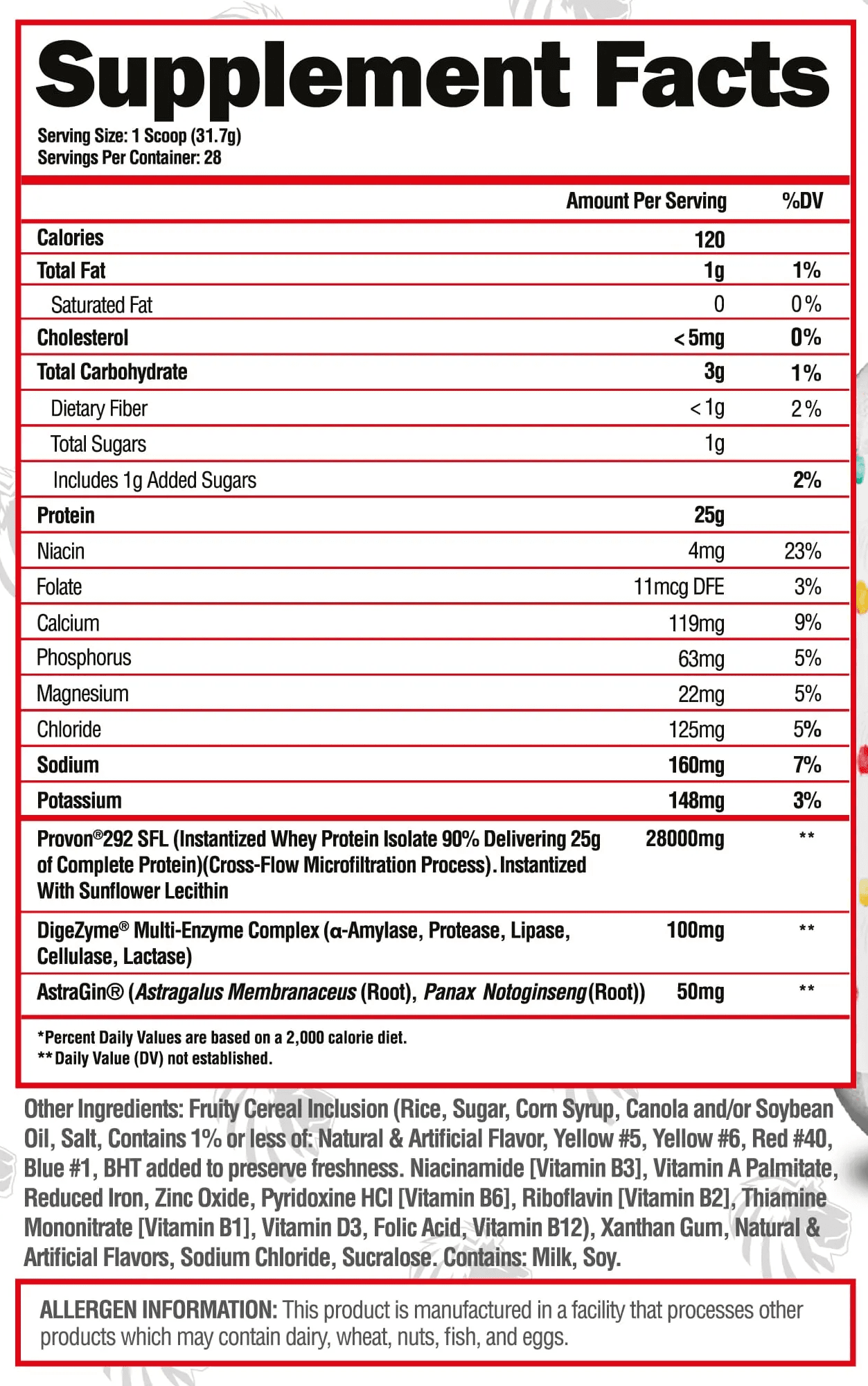 Supplement Fact