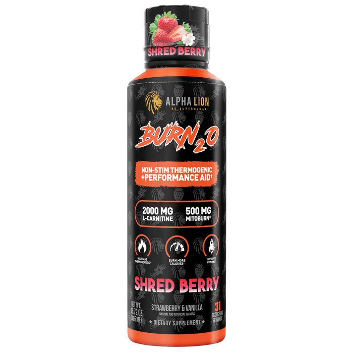 BURN2O Shred Berry (Strawberry & Vanilla) - Alpha Lion