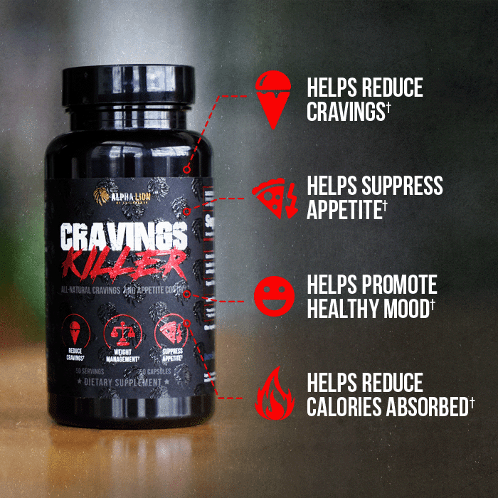 CRAVINGS KILLER - Appetite & Cravings Suppressant † 4