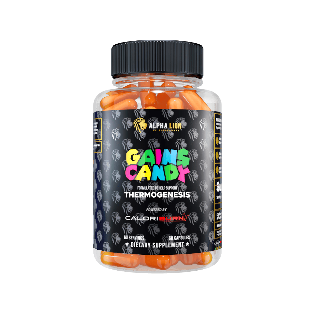 GAINS CANDY™ CALORIBURN™ - Burn More Calories† FG - Alpha Lion