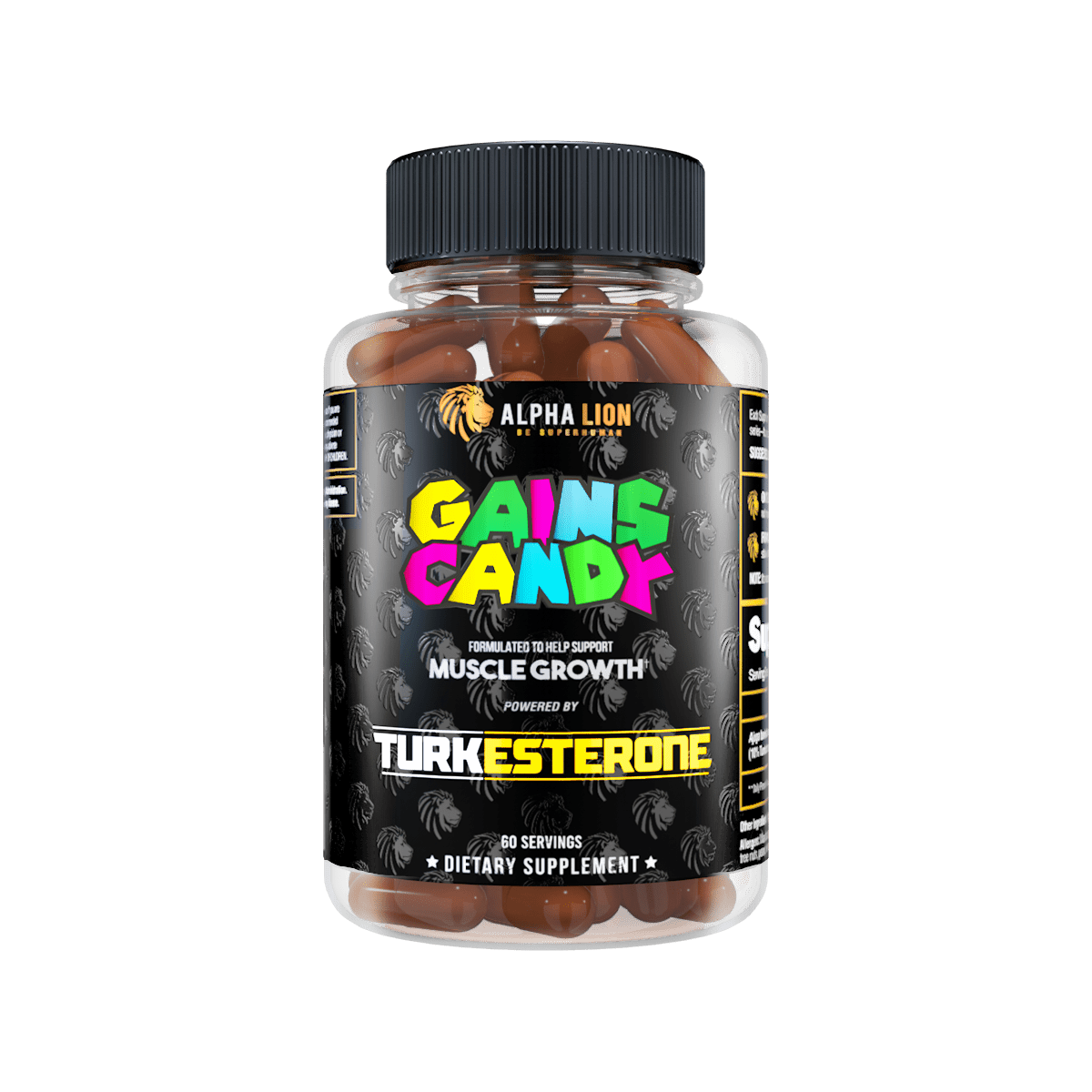 GAINS CANDY™ TURKESTERONE®  - More Muscle Strength and Size†