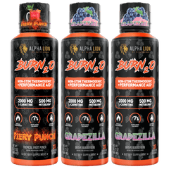 BURN2O CAD.. 3x Pack Grapezilla / Grapezilla / Fiery Punch - Alpha Lion
