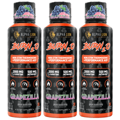 BURN2O 3x Pack Grapezilla / Grapezilla / Grapezilla - Alpha Lion