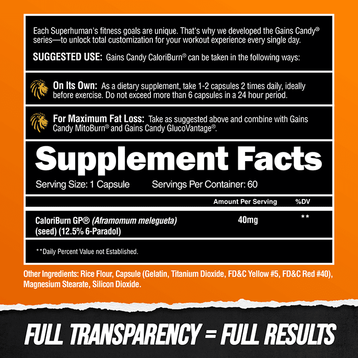 GAINS CANDY™ CALORIBURN®  - Burn More Calories† 2