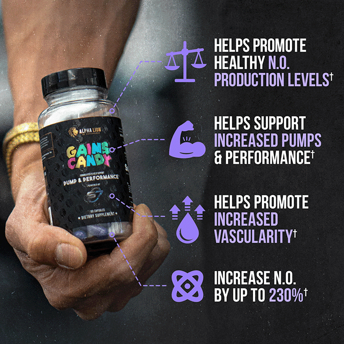 GAINS CANDY™ S7®  - Pump & Performance - 8 Alphalion