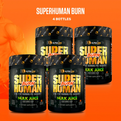 Superhuman Burn Special Offer 4 Months - Alpha Lion
