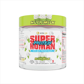 SUPERHUMAN PROTEIN SAMPLE TUB - Whey Protein Isolate Hulk Milk (Vanilla Ice Cream) - Alpha Lion