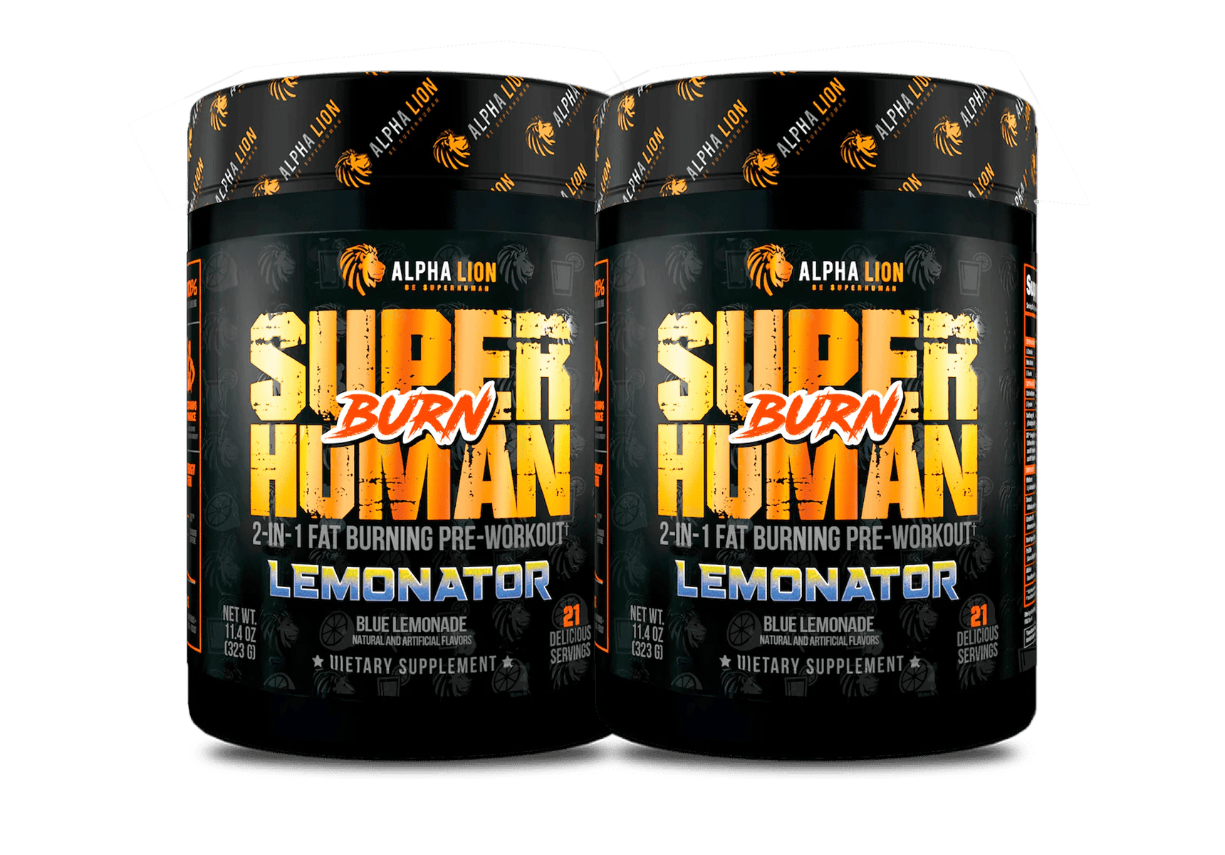 SUPERHUMAN® BURN - 2 in 1 Fat Burning Pre-Workout† ... - 20 Alphalion
