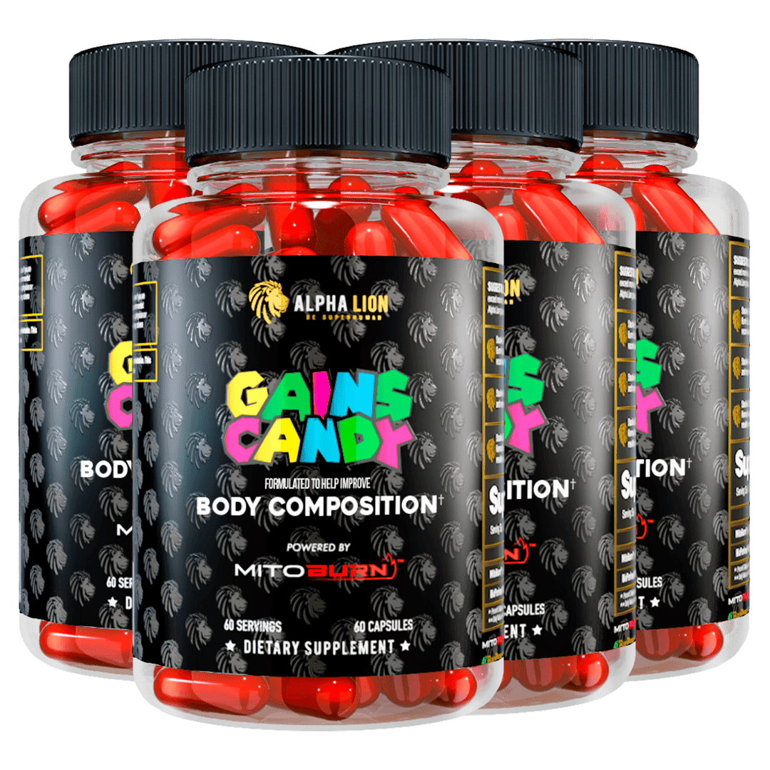 GAINS CANDY™ MITOBURN®  - Calorie Burn Amplifier † - 8 Alphalion