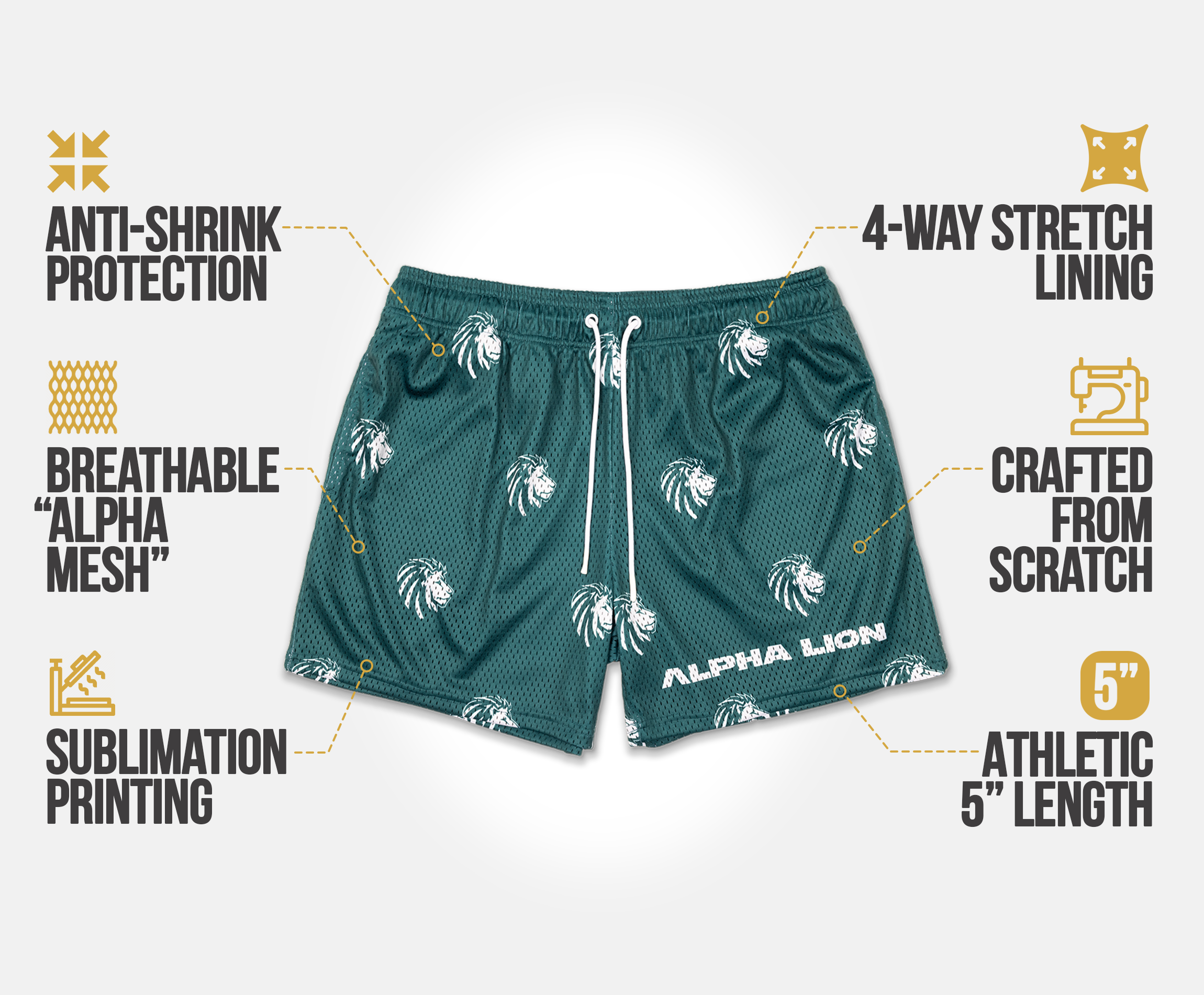 Legacy Mesh Shorts | 