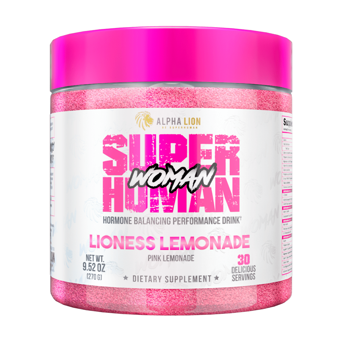 SUPERHUMAN® WOMAN - Hormone Balancing Performance Drink - 2 Alphalion