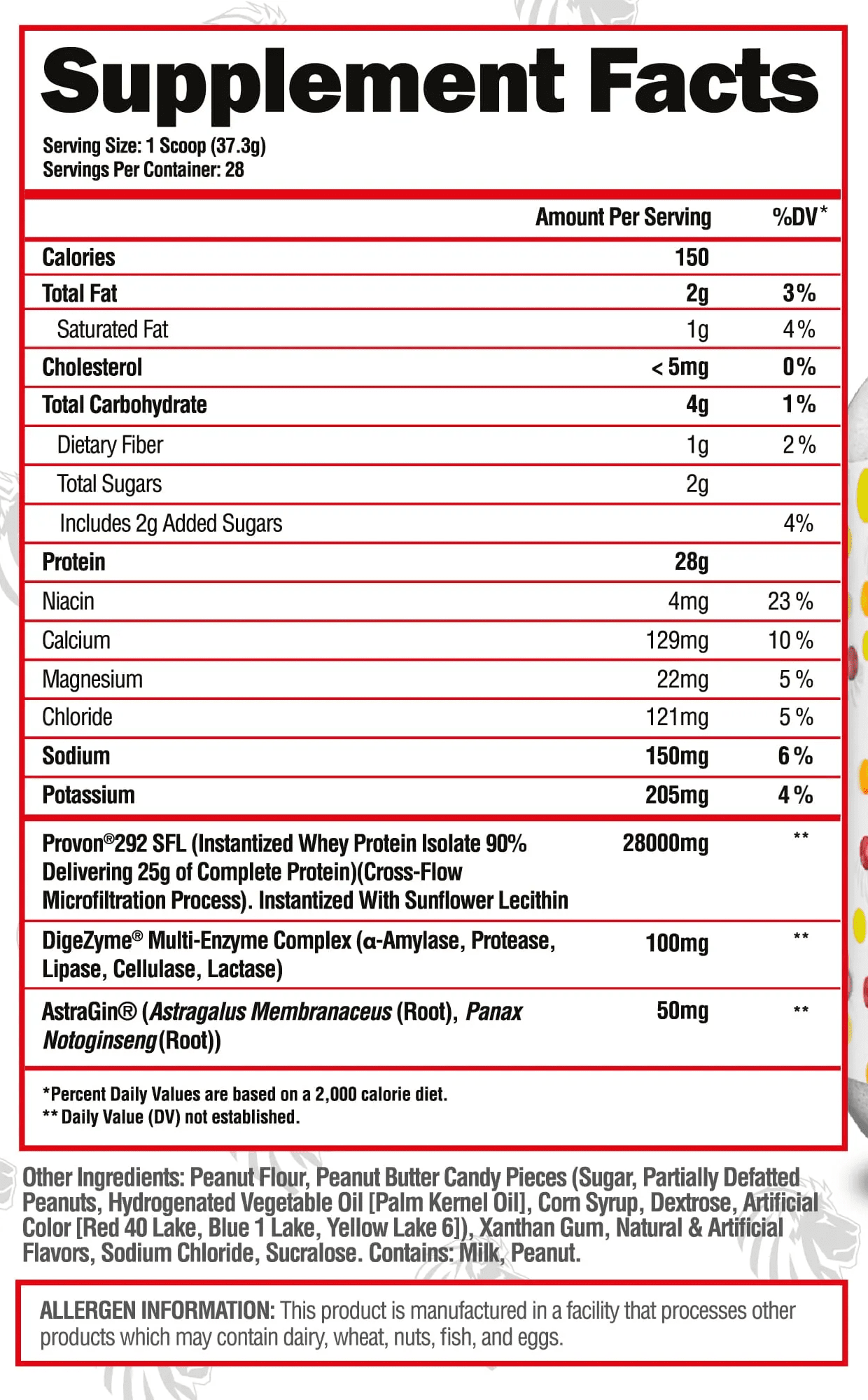 Supplement Fact