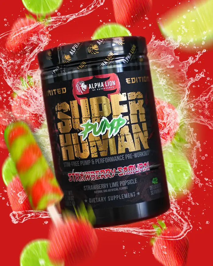 SUPERHUMAN PUMP - Stim Free Pre Workout - 11 Alphalion
