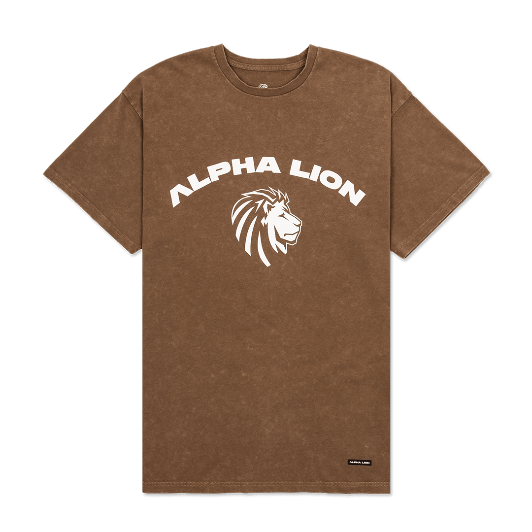 Relaxed Tee "Devotion" Print Alpha Lion