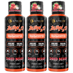 BURN2O CAD.. 3x Pack Shred Berry / Shred Berry / Shred Berry - Alpha Lion