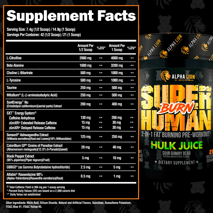 Supplement Fact