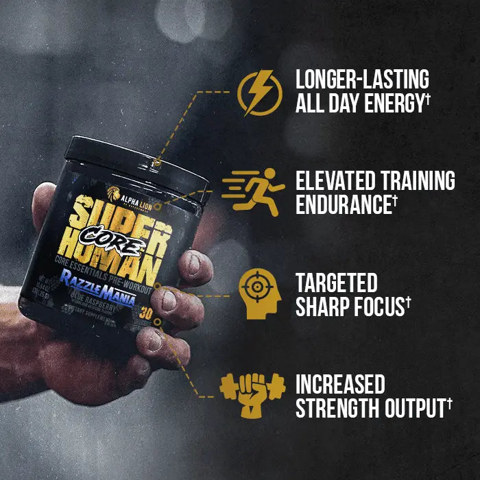 SUPERHUMAN® CORE - PRE-WORKOUT PERFORMANCE ESSENTIALS 9