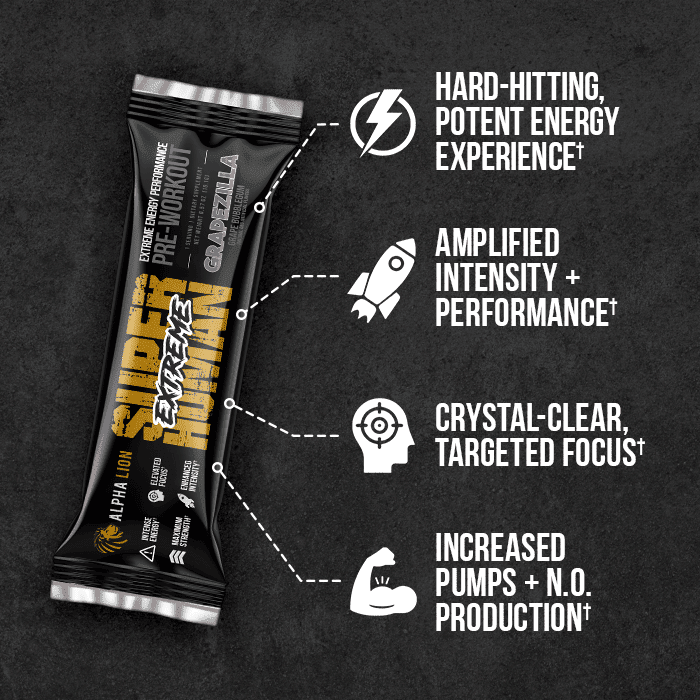 SUPERHUMAN® EXTREME SAMPLE - Extreme Energy for Intense Workouts† 8