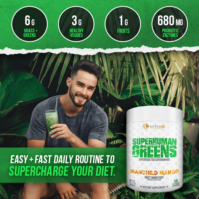 SUPERHUMAN® GREENS - Superfood Powder 5
