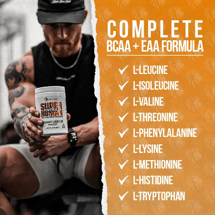 SUPERHUMAN INTRA - BCAA/EAA Formula - 7 Alphalion