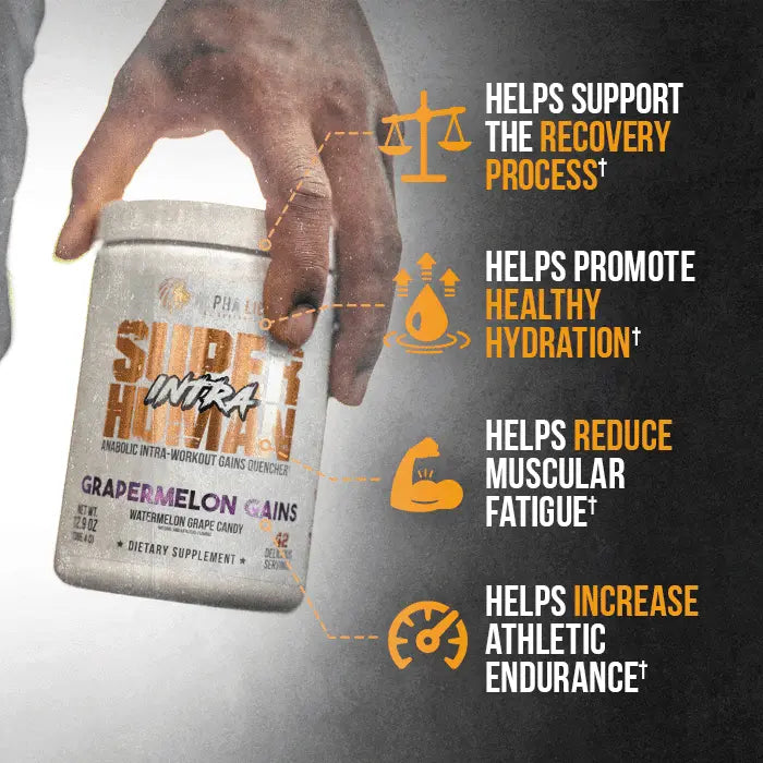 SUPERHUMAN INTRA - BCAA/EAA Formula - 8 Alphalion