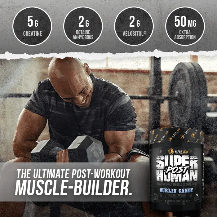 SUPERHUMAN® POST - Post Workout Muscle Builder..† - 7 Alphalion