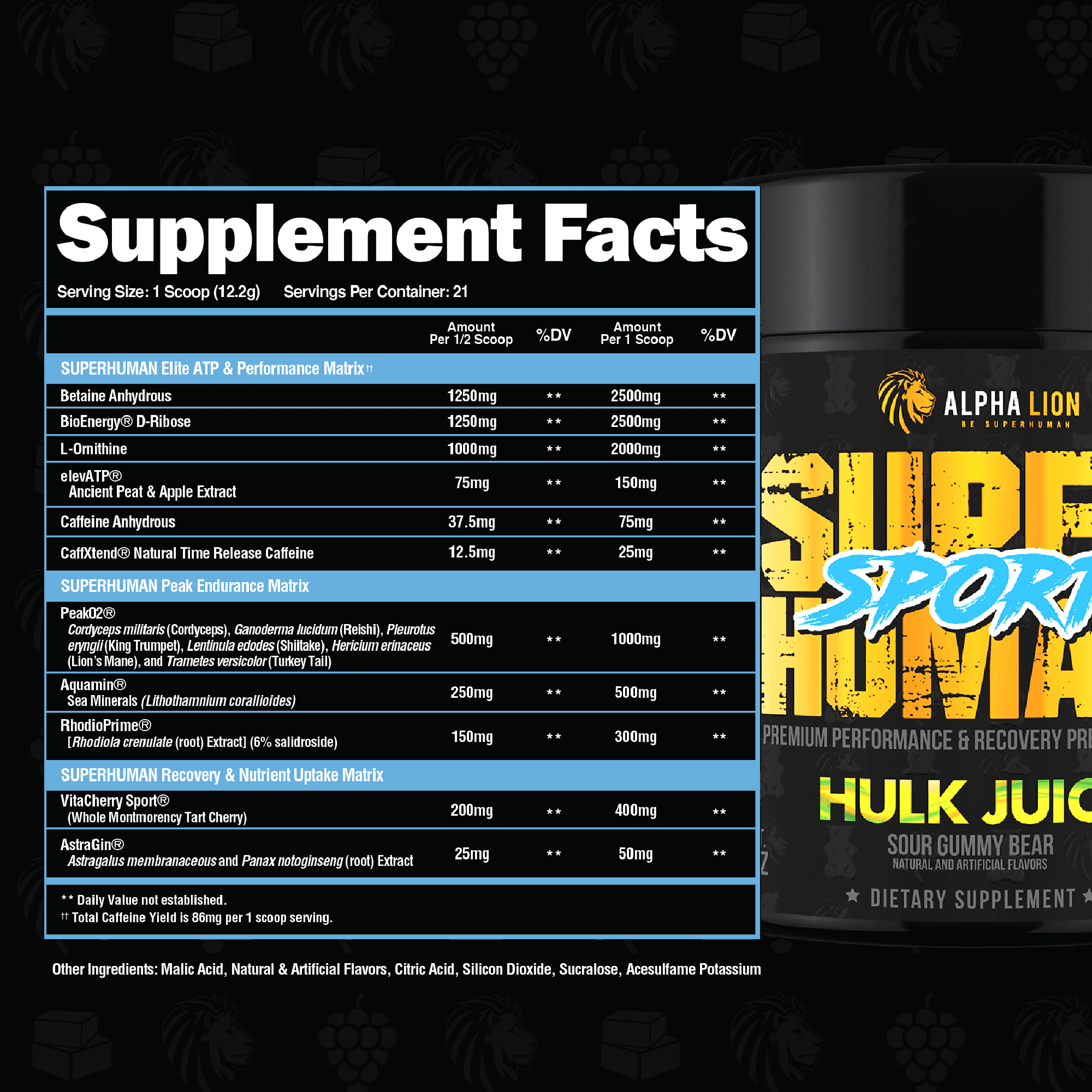 Supplement Fact