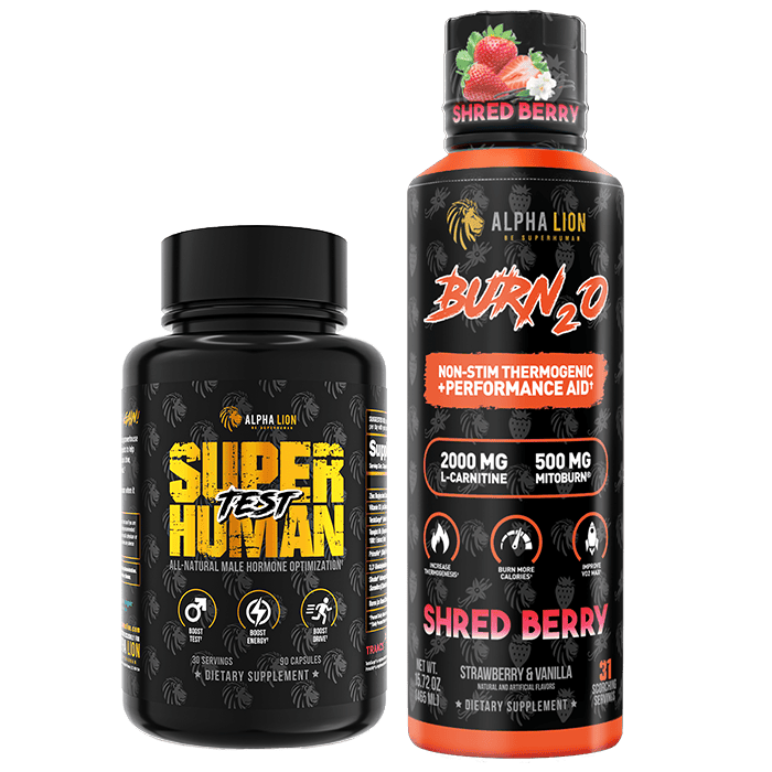 SuperHuman Shred Stack (For Him) - 2 Alphalion