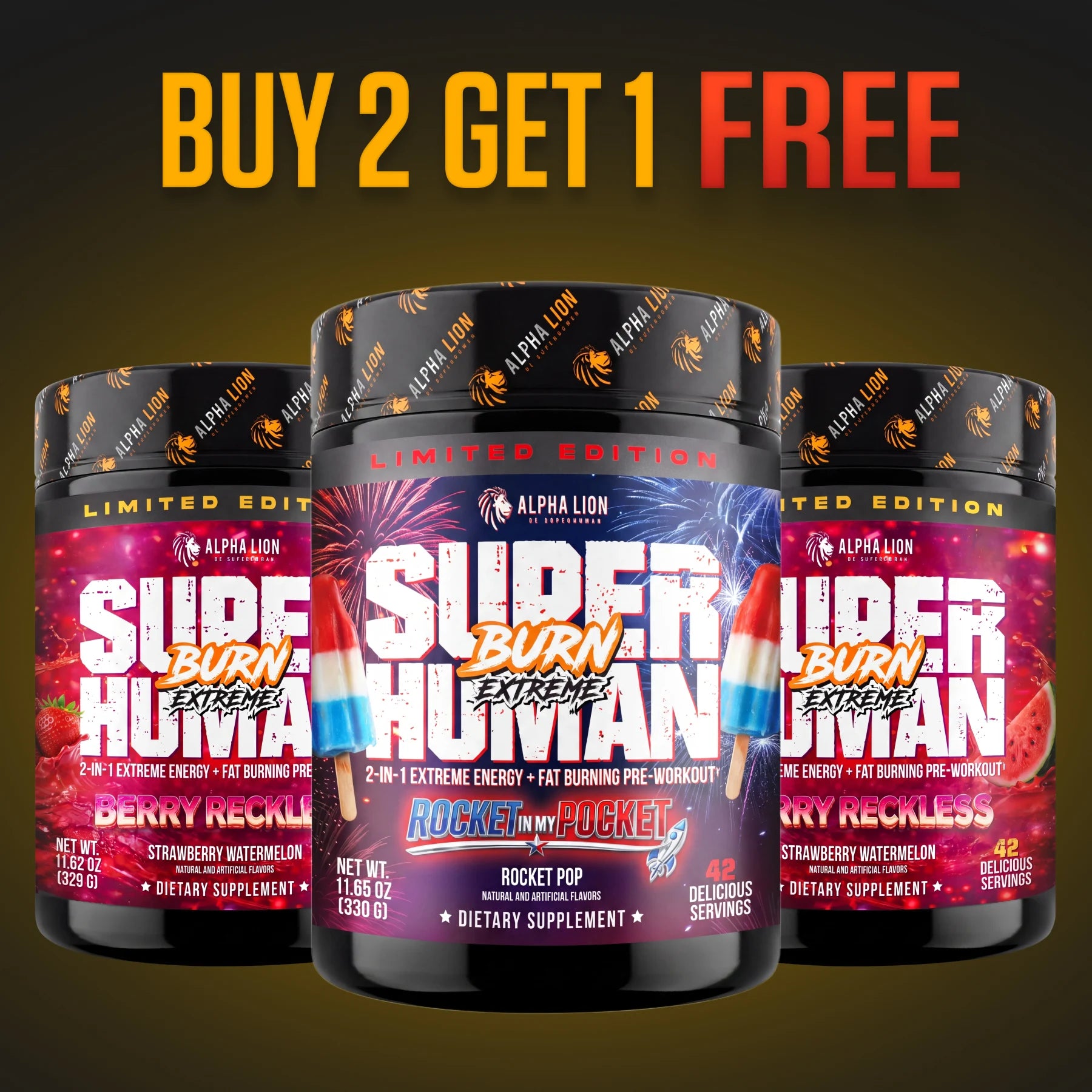 Superhuman Burn Extreme - 2 Alphalion