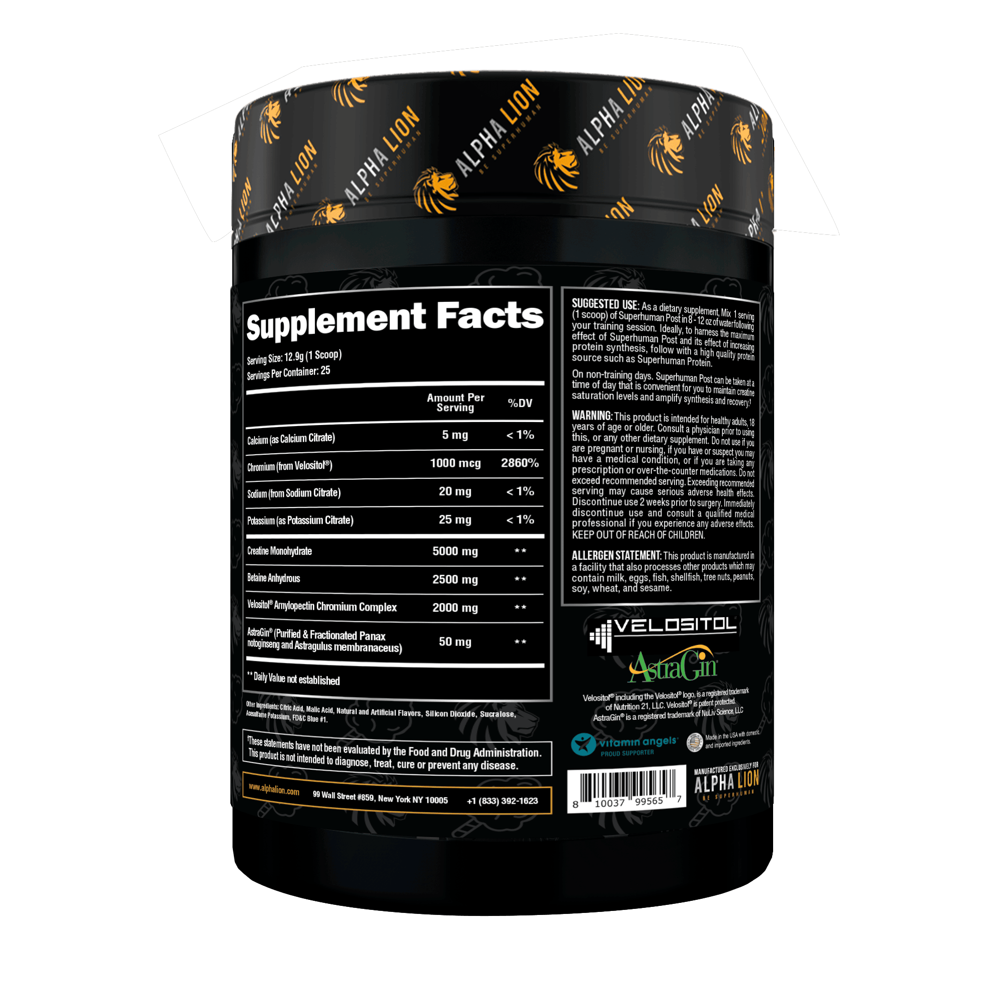 SUPERHUMAN® POST - Post Workout Muscle Builder† 4