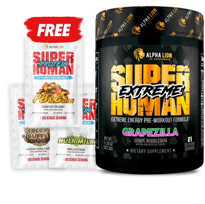 SUPERHUMAN® PRE-WORKOUT (SPECIAL OFFER)  - Alpha Lion