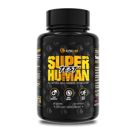SUPERHUMAN® TEST - Natural Male Hormone Optimization 1 Bottle - Alpha Lion