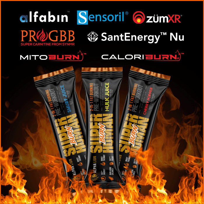 Alpha Lion SuperHuman Burn – 2-in-1 Fat Burner & Pre-Workout – 21 Servings, Thermogenic Energy Powder