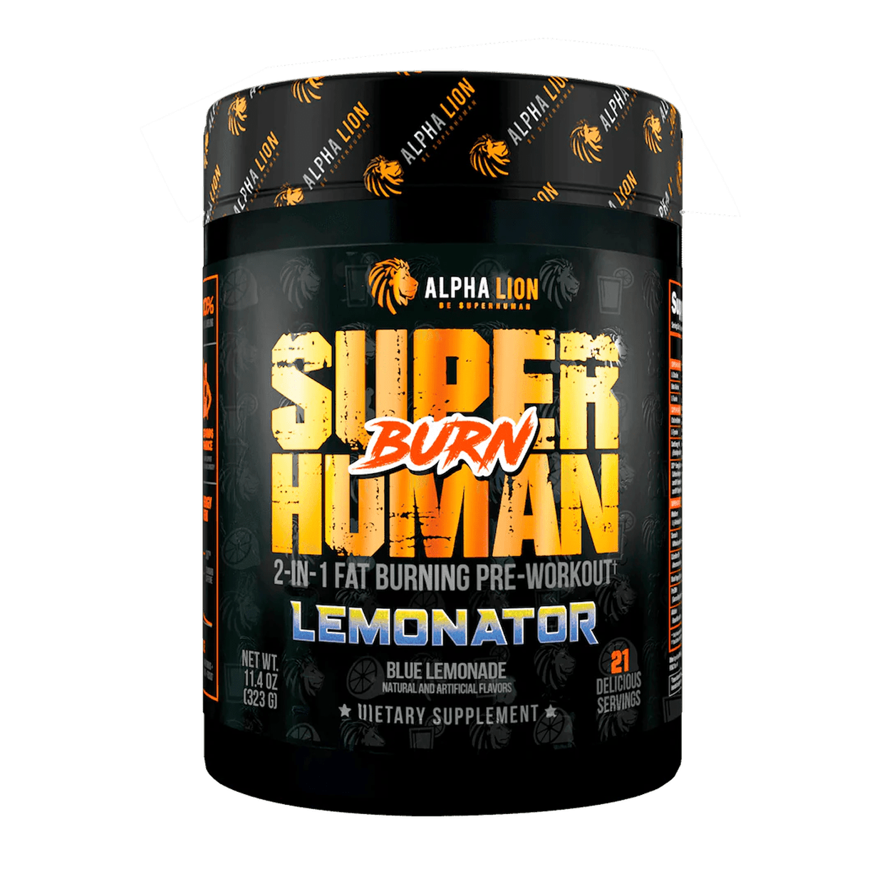 SUPERHUMAN® BURN - 2 in 1 Fat Burning Pre-Workout† ... - 4 Alphalion