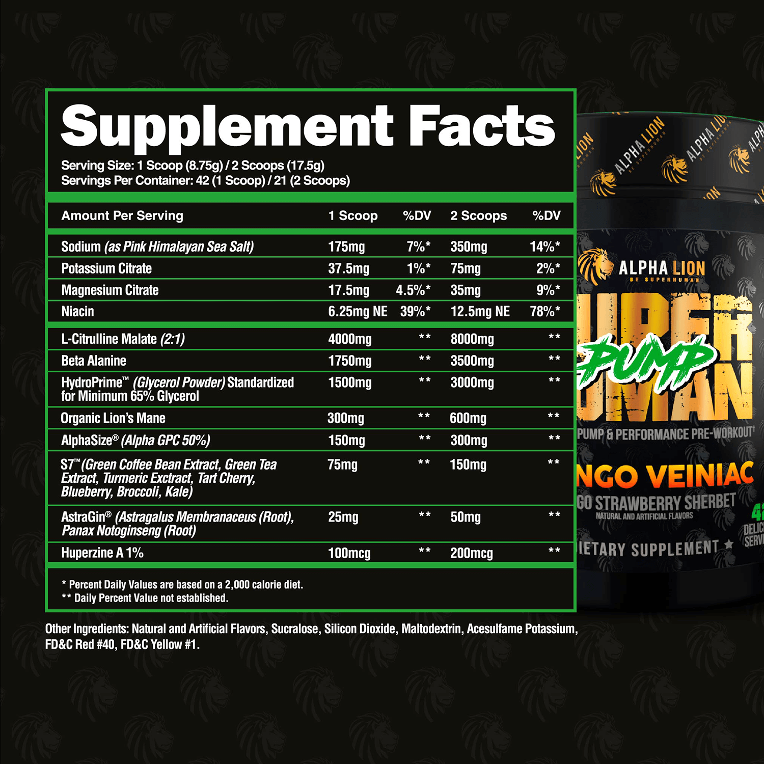 Supplement Fact