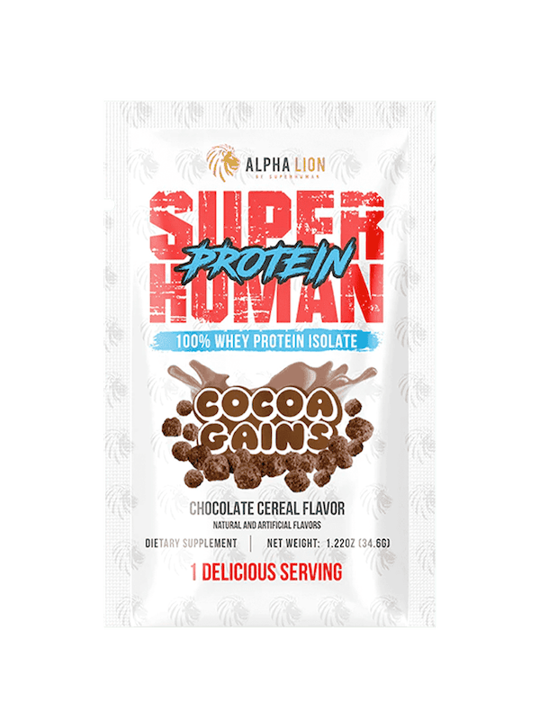 SUPERHUMAN PROTEIN SAMPLE - WHEY PROTEIN ISOLATE - 1 Alphalion