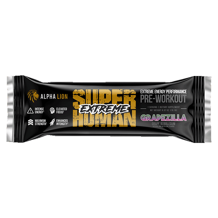 SUPERHUMAN® EXTREME SAMPLE - Extreme Energy for Intense Workouts† - Alpha Lion