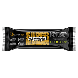SUPERHUMAN® EXTREME SAMPLE - Extreme Energy for Intense Workouts† HULK JUICE (Sour Gummy Bear) - Alpha Lion