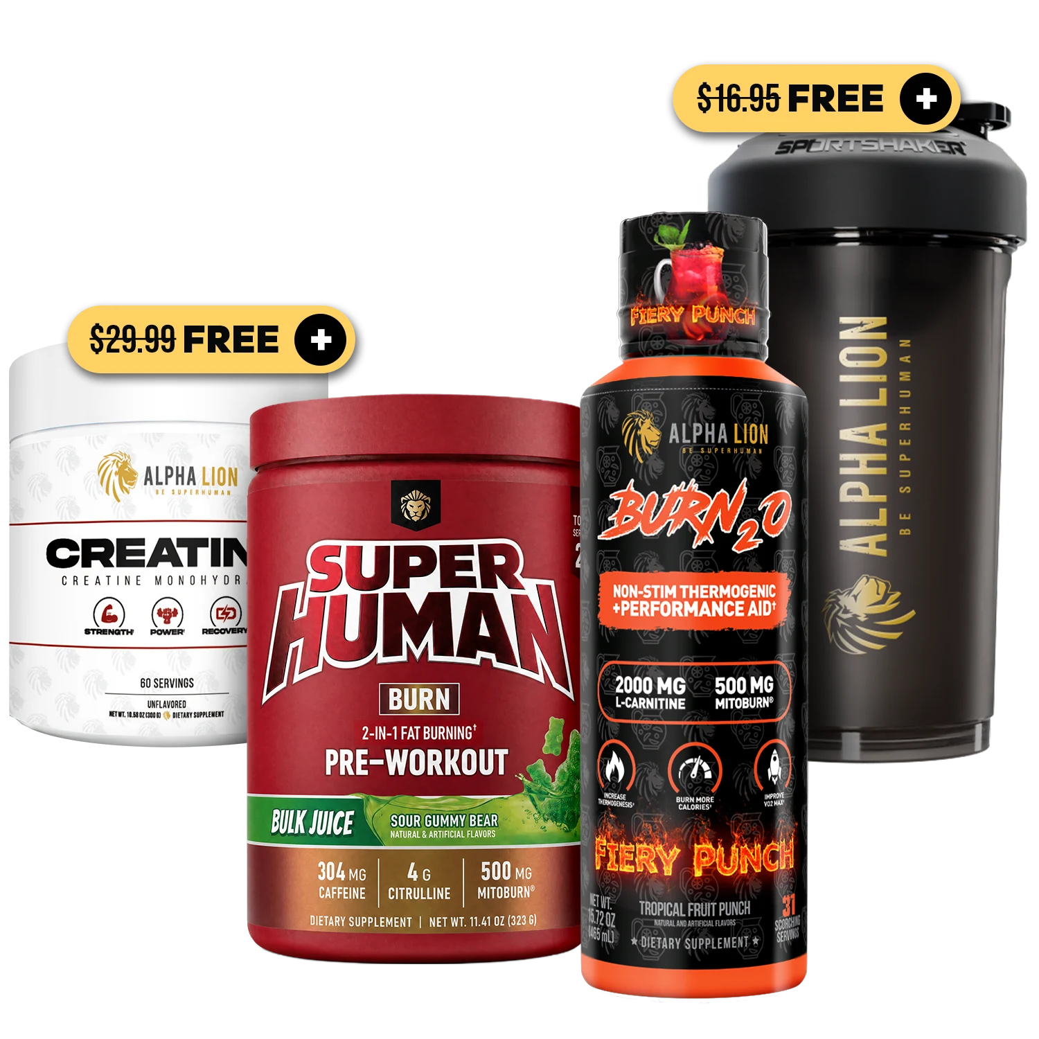 Stubborn Fat Loss Stack - 2 Alphalion